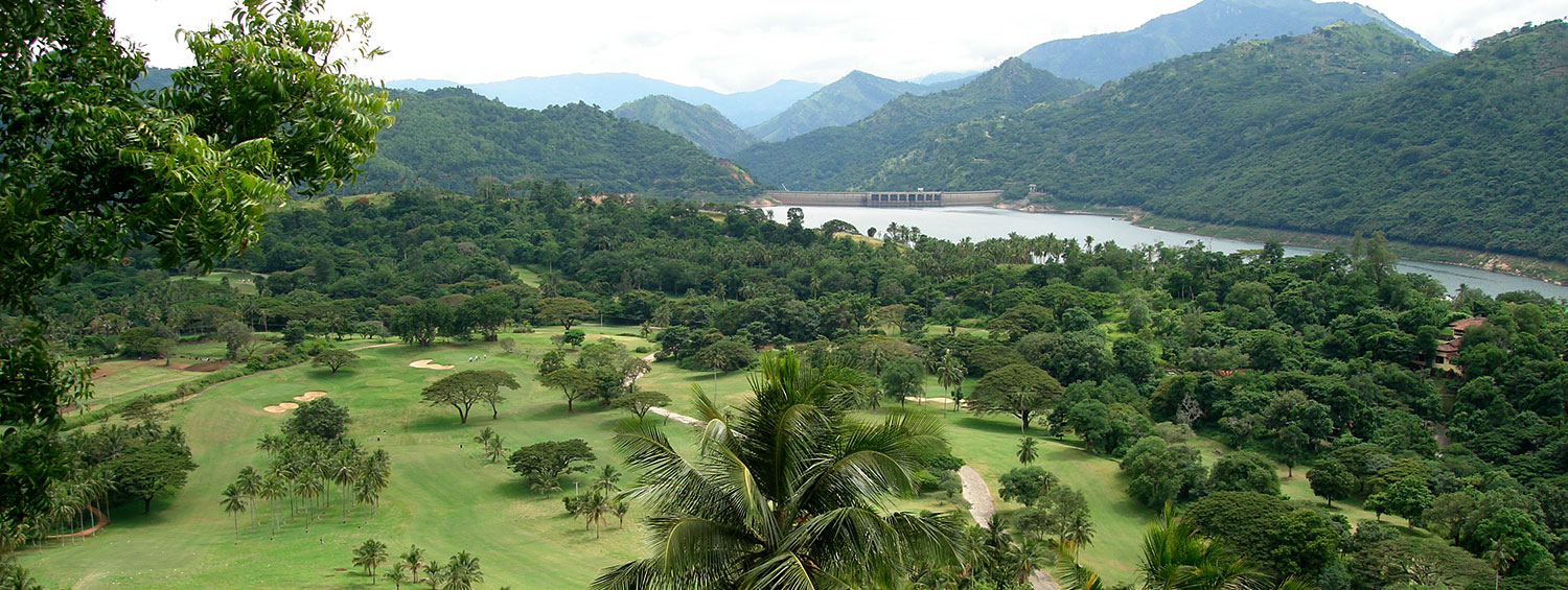  overlooking the golf course Sri Lanka